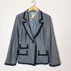 30% off Anthropologie Nick & Mo Navy Blazer